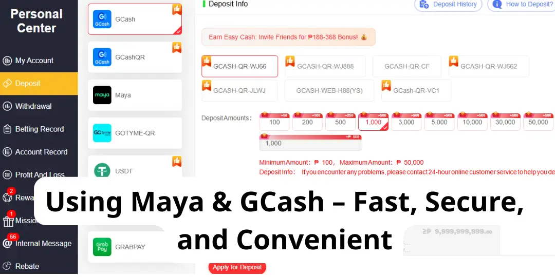 Using Maya & GCash – Fast, Secure, and Convenient  jilino1